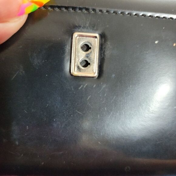 Gucci Black Wallet Bi-Fold Authentic Vintage - Picture 10 of 11